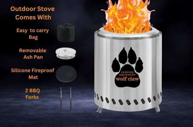 Outdoor Firepit Stove