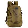 Mens 20L Nylon Waterproof Travel Backpack Waterproof Lightweight, Brown